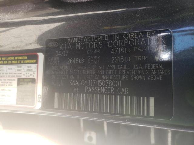 Photo 10 from auction – 2017 KIA CADENZA PR with VIN KNALC4J17H5078001