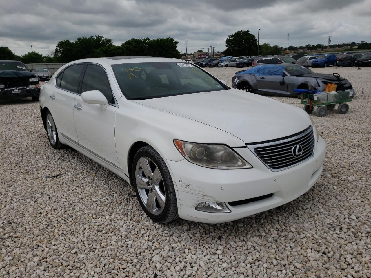 LEXUS LS 460L 2008 with VIN JTHGL46F185028122 - Photo from auction