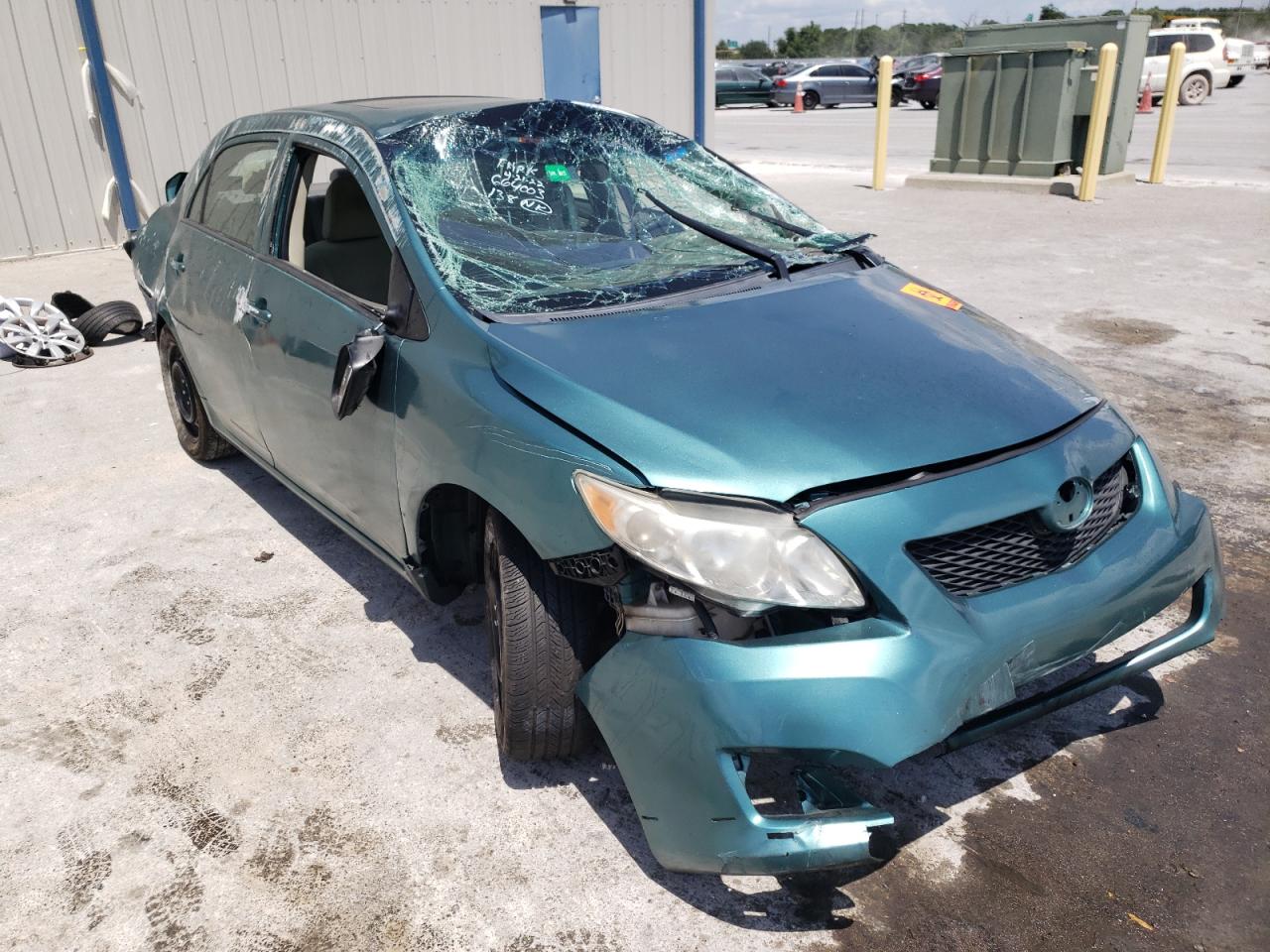 TOYOTA COROLLA BA 2010 z numerem VIN 2T1BU4EE7AC274425 - Zdjęcie z aukcji