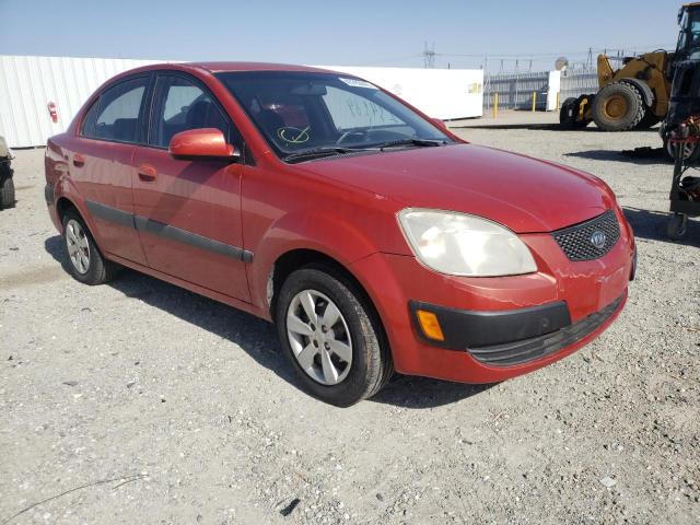 KIA RIO BASE 2008 with VIN KNADE123286303819 - Photo from auction