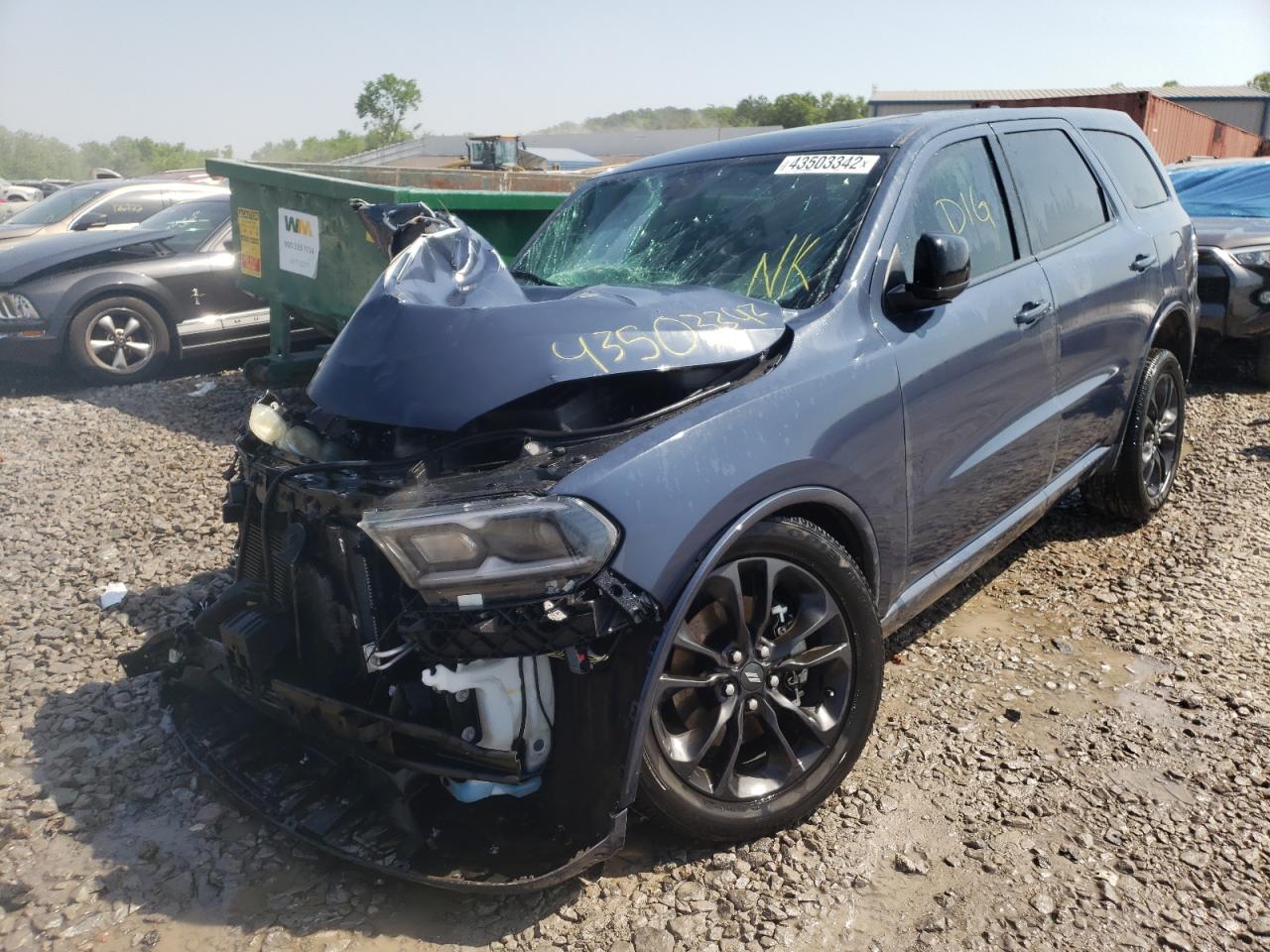 Photo 2 from auction – 2021 DODGE DURANGO GT with VIN 1C4RDHDG2MC572208