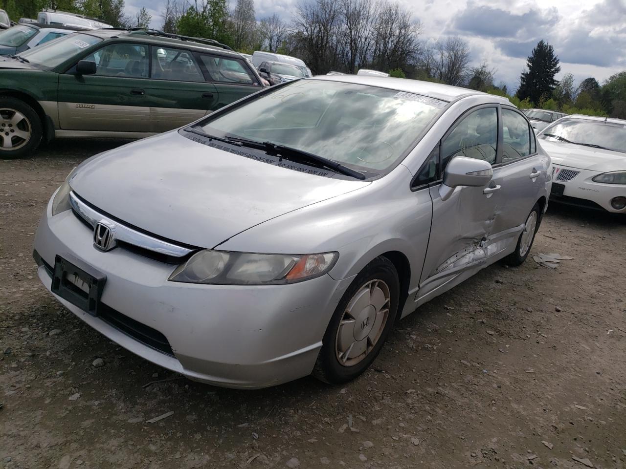 Photo 2 from auction – 2007 HONDA CIVIC HYBR with VIN JHMFA362X7S004281