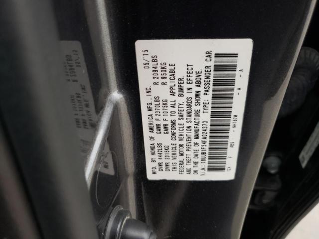 Photo 10 from auction – 2015 ACURA TLX with VIN 19UUB1F34FA024373