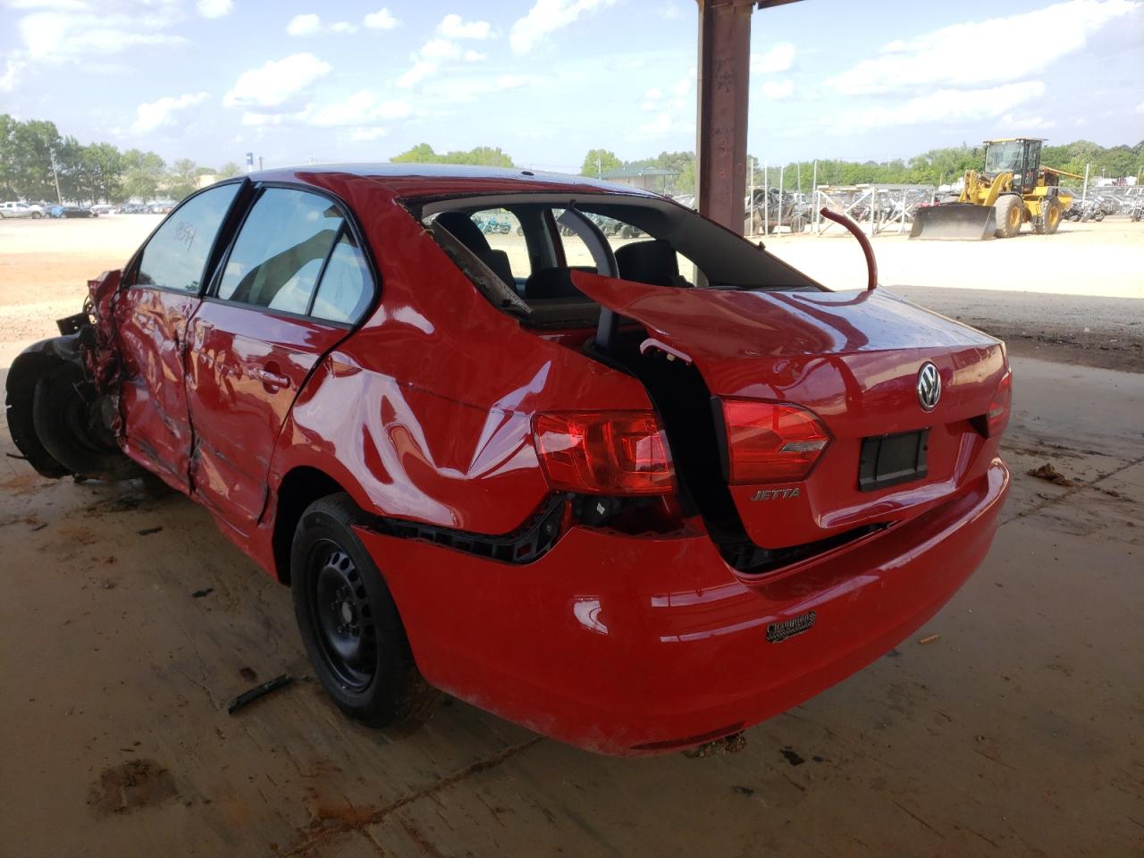 Photo 3 from auction – 2014 VOLKSWAGEN JETTA BASE with VIN 3VW2K7AJXEM405321