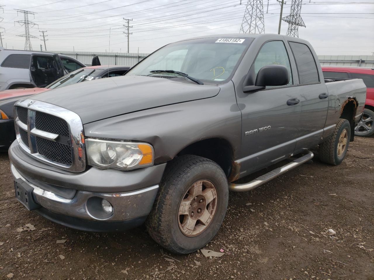 Photo 2 from auction – 2005 DODGE RAM 1500 S with VIN 1D7HU18N15S137852