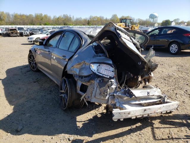 Photo 3 from auction – 2021 BMW M5 with VIN WBS83CH05MCG09925