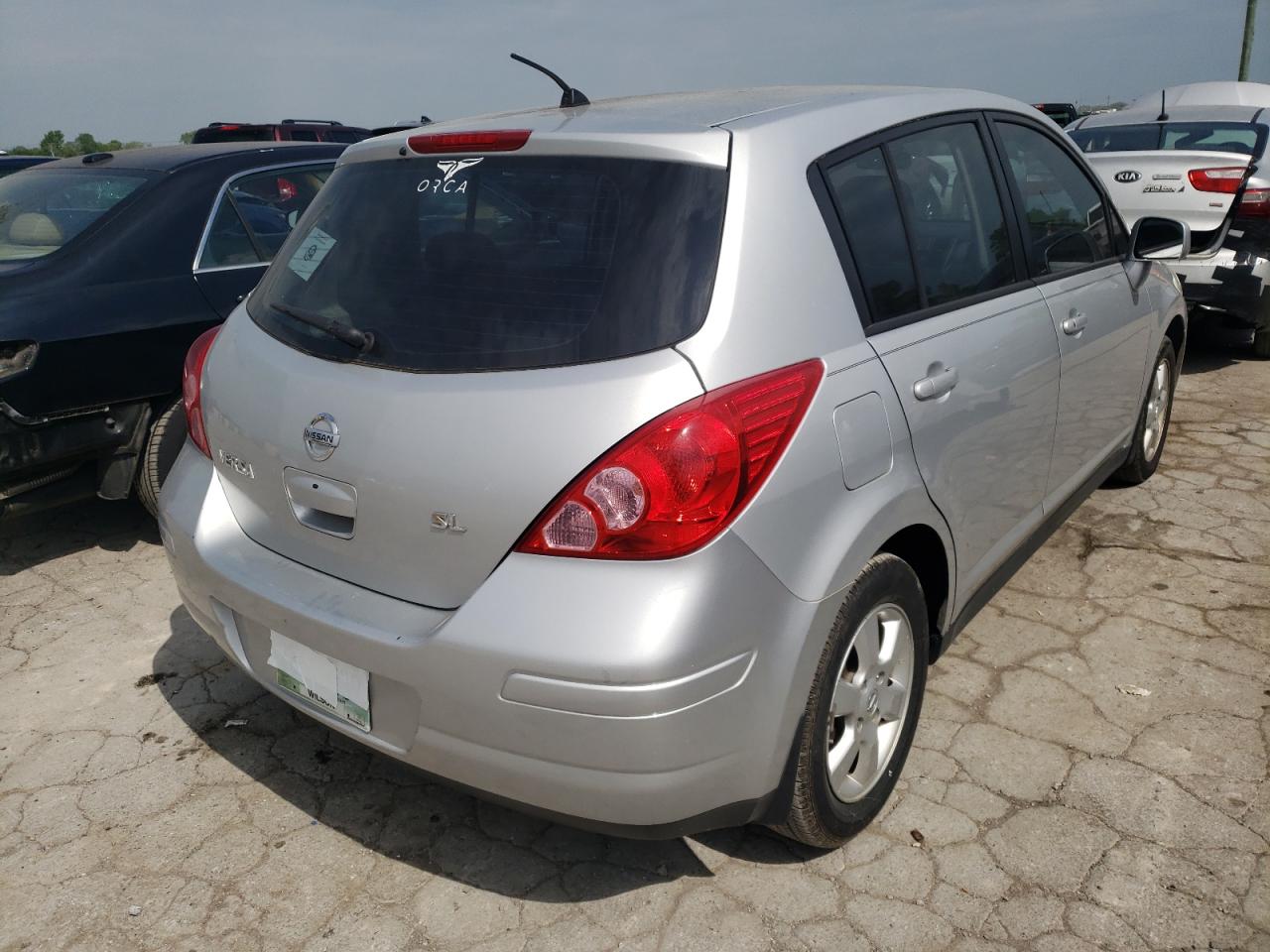 Photo 4 from auction – 2008 NISSAN VERSA S with VIN 3N1BC13E38L443550