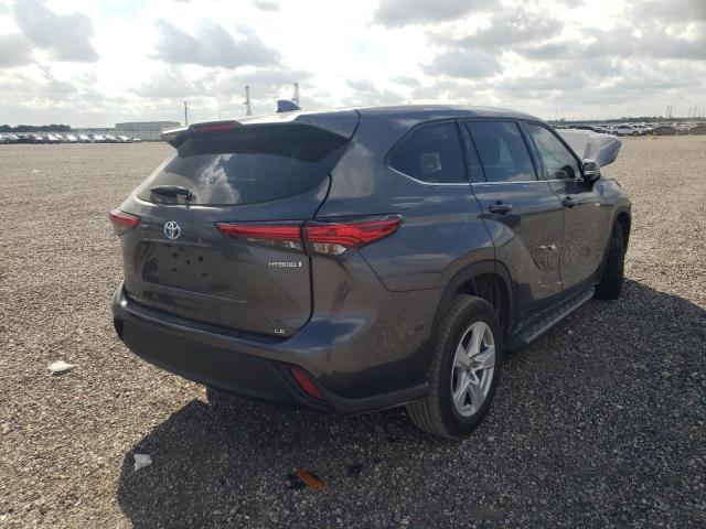 Photo 4 from auction – 2021 TOYOTA HIGHLANDER with VIN 5TDZARAH8MS507406
