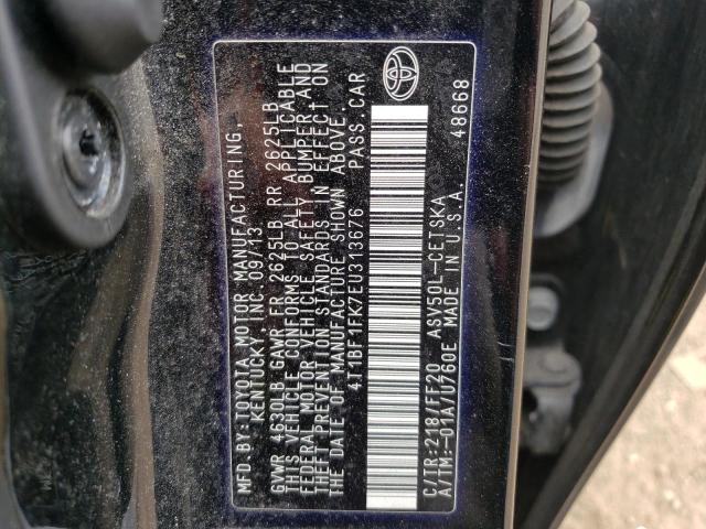 Photo 10 from auction – 2014 TOYOTA CAMRY L with VIN 4T1BF1FK7EU313676