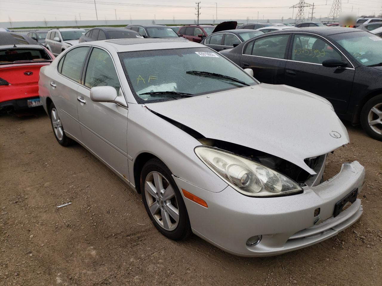 LEXUS ES 330 2005 with VIN JTHBA30G255121321 - Photo from auction