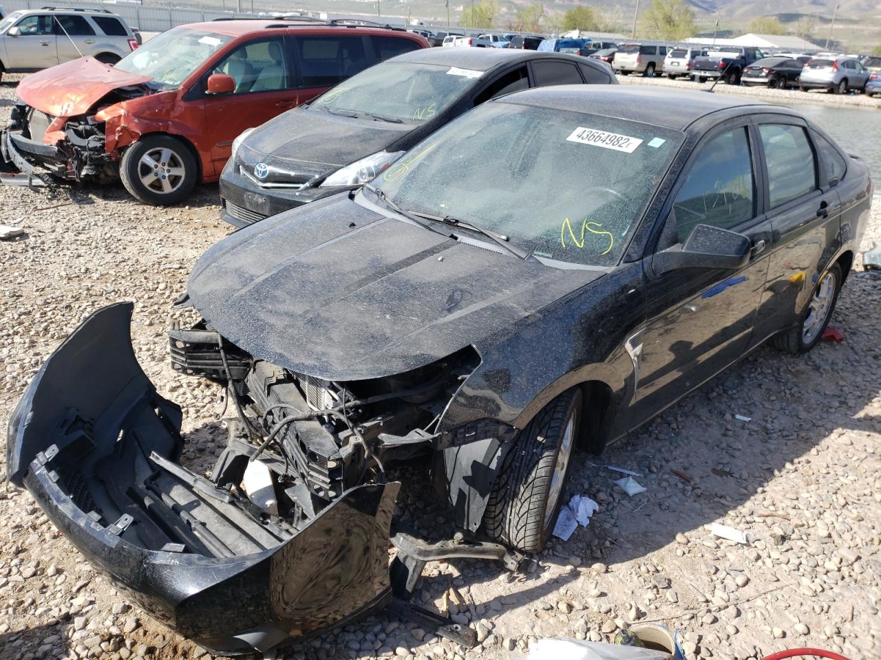 Photo 2 from auction – 2008 FORD FOCUS SE with VIN 1FAHP35N68W158023
