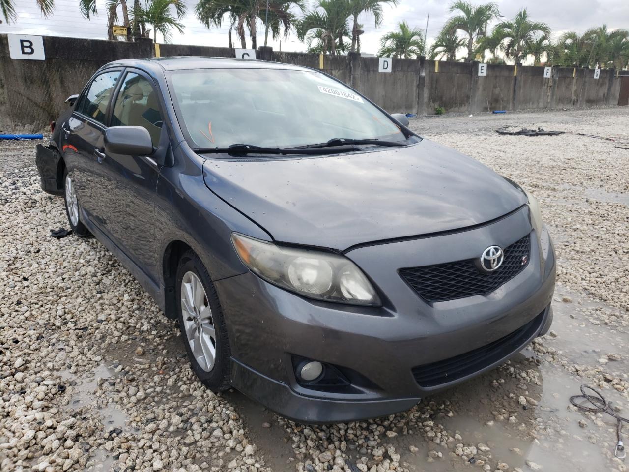 TOYOTA COROLLA BA 2010 z numerem VIN 2T1BU4EE1AC445363 - Zdjęcie z aukcji