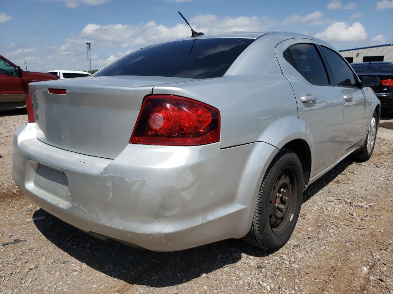 Photo 4 from auction – 2012 DODGE AVENGER SE with VIN 1C3CDZAB3CN102832