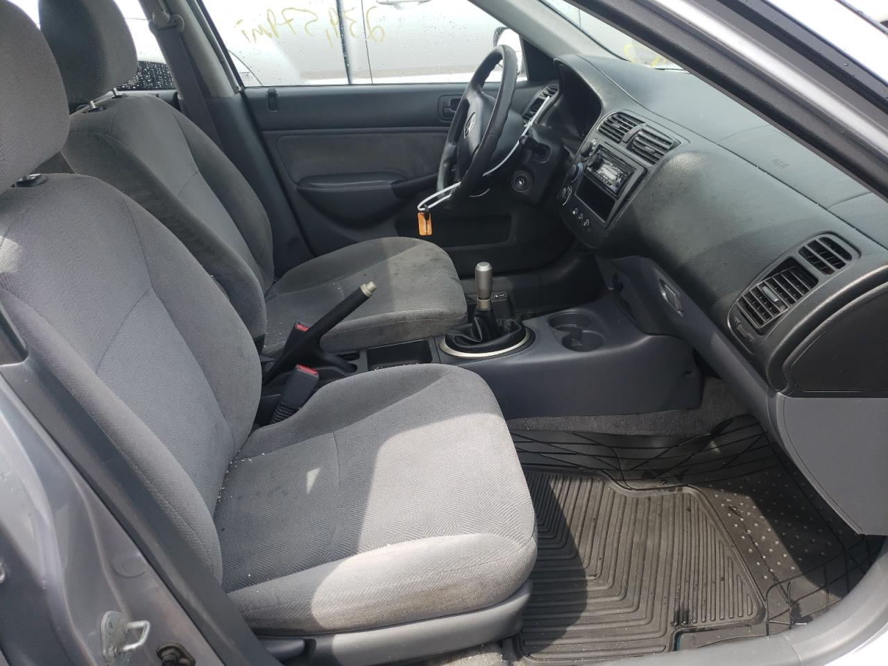 Photo 5 from auction – 2001 HONDA CIVIC EX with VIN 1HGES257X1L044607