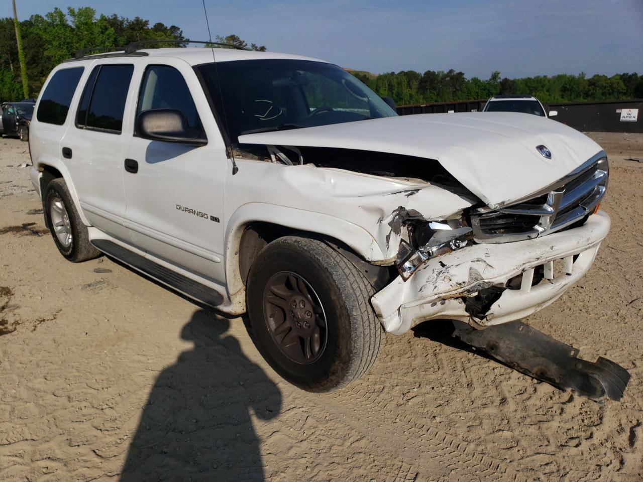 DODGE DURANGO 2001 with VIN 1B4HR28N81F610471 - Photo from auction