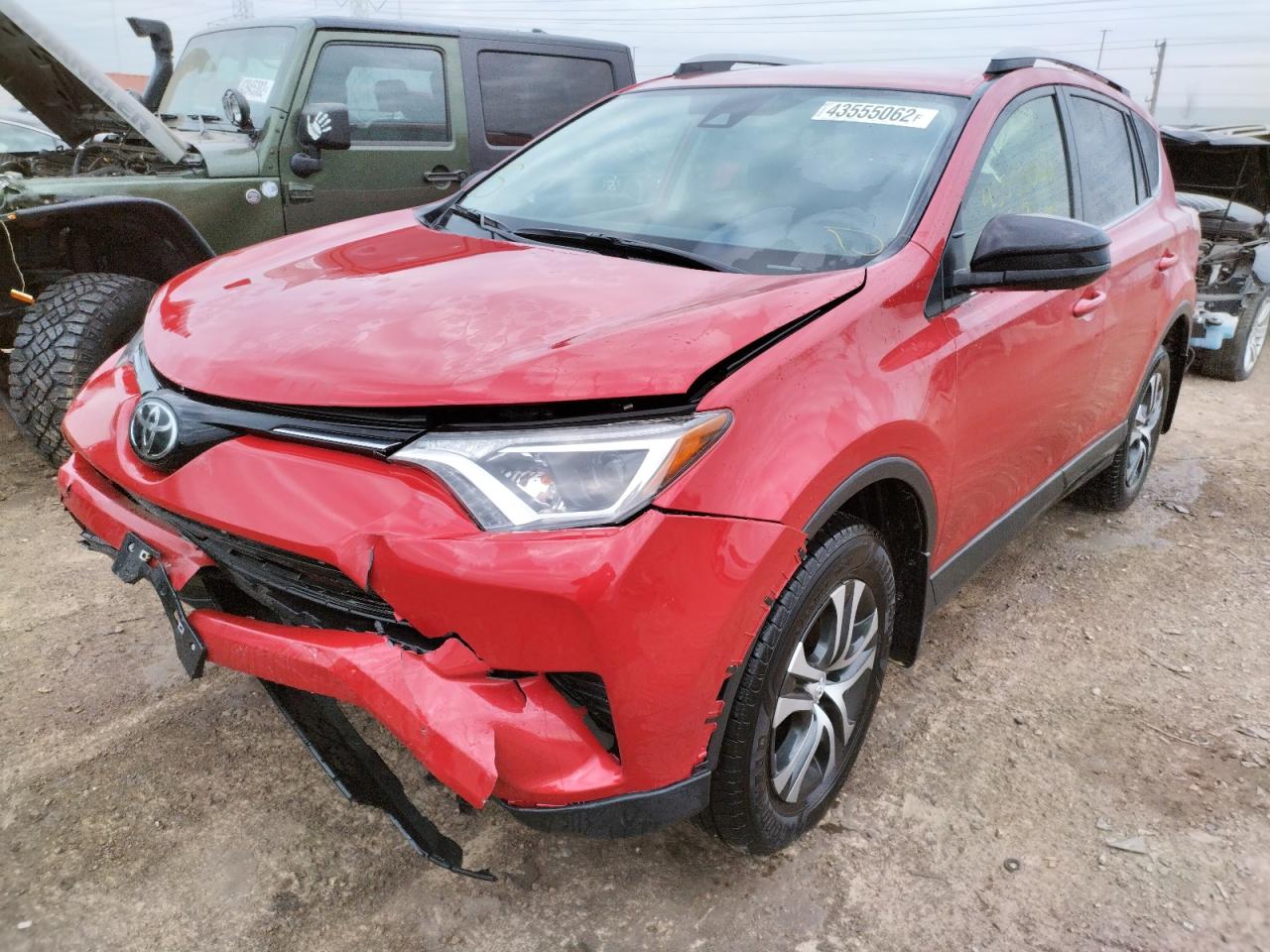 Photo 2 from auction – 2017 TOYOTA RAV4 LE with VIN JTMBFREV2HJ123014