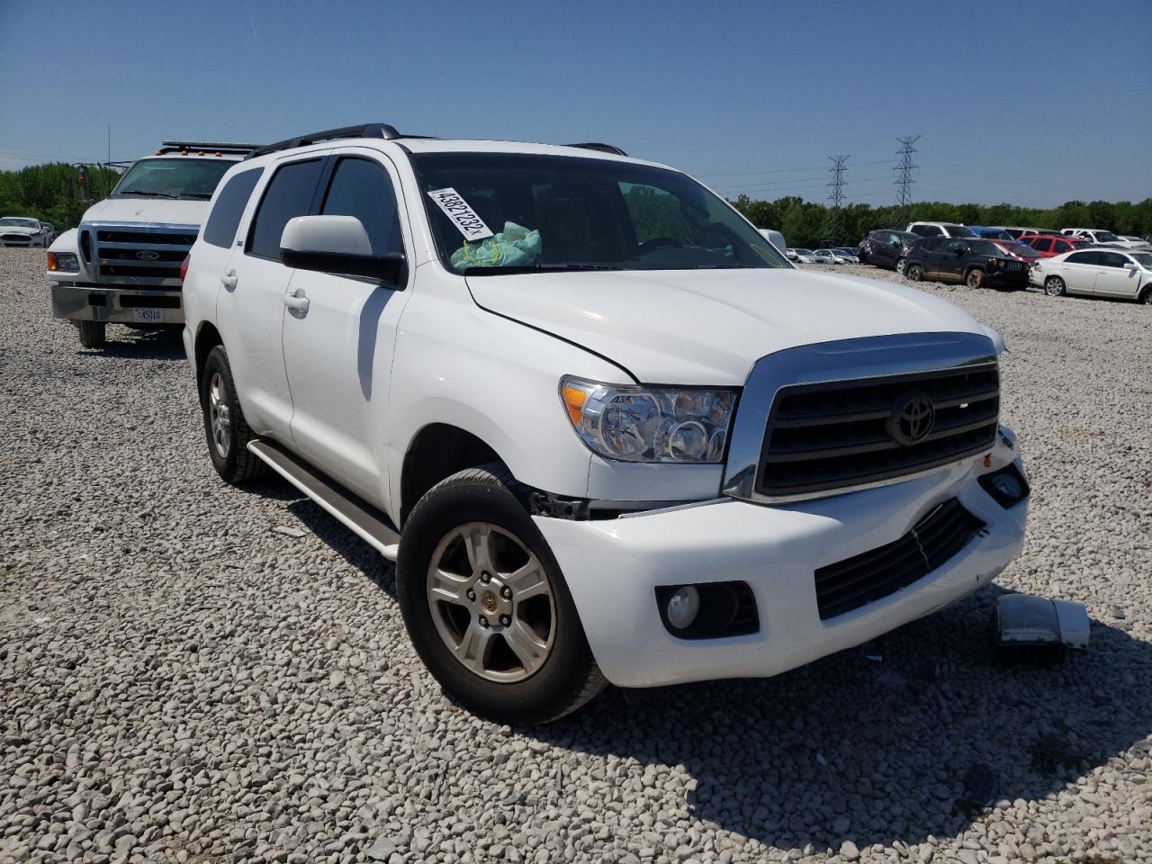 TOYOTA SEQUOIA SR 2008 with VIN 5TDZY64A98S012372 - Photo from auction
