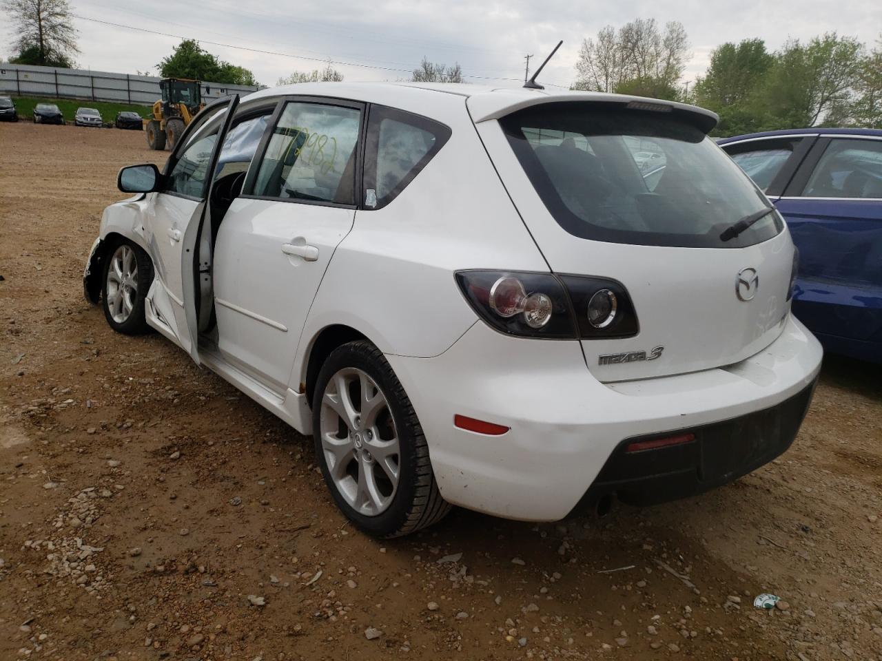 Photo 3 from auction – 2008 MAZDA 3 HATCHBAC with VIN JM1BK343281129890