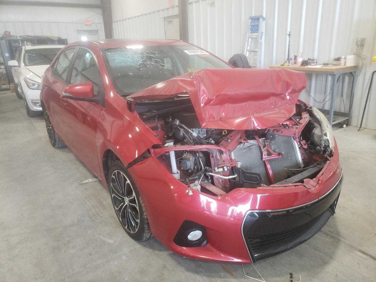 TOYOTA COROLLA L 2014 with VIN 2T1BURHE2EC070095 - Photo from auction