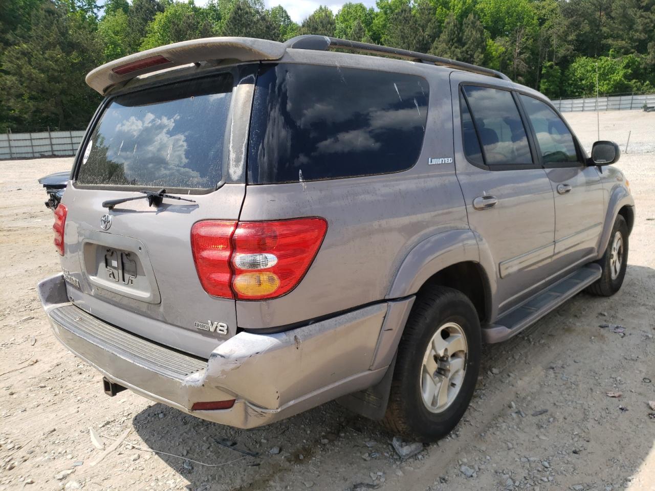 Photo 4 from auction – 2002 TOYOTA SEQUOIA LI with VIN 5TDZT38A42S105850