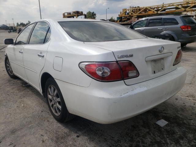 Photo 3 from auction – 2003 LEXUS ES 300 with VIN JTHBF30G030136783