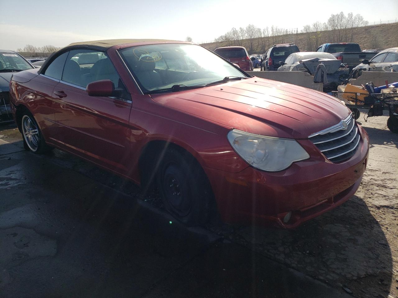 CHRYSLER SEBRING TO 2008 with VIN 1C3LC55R08N118822 - Photo from auction