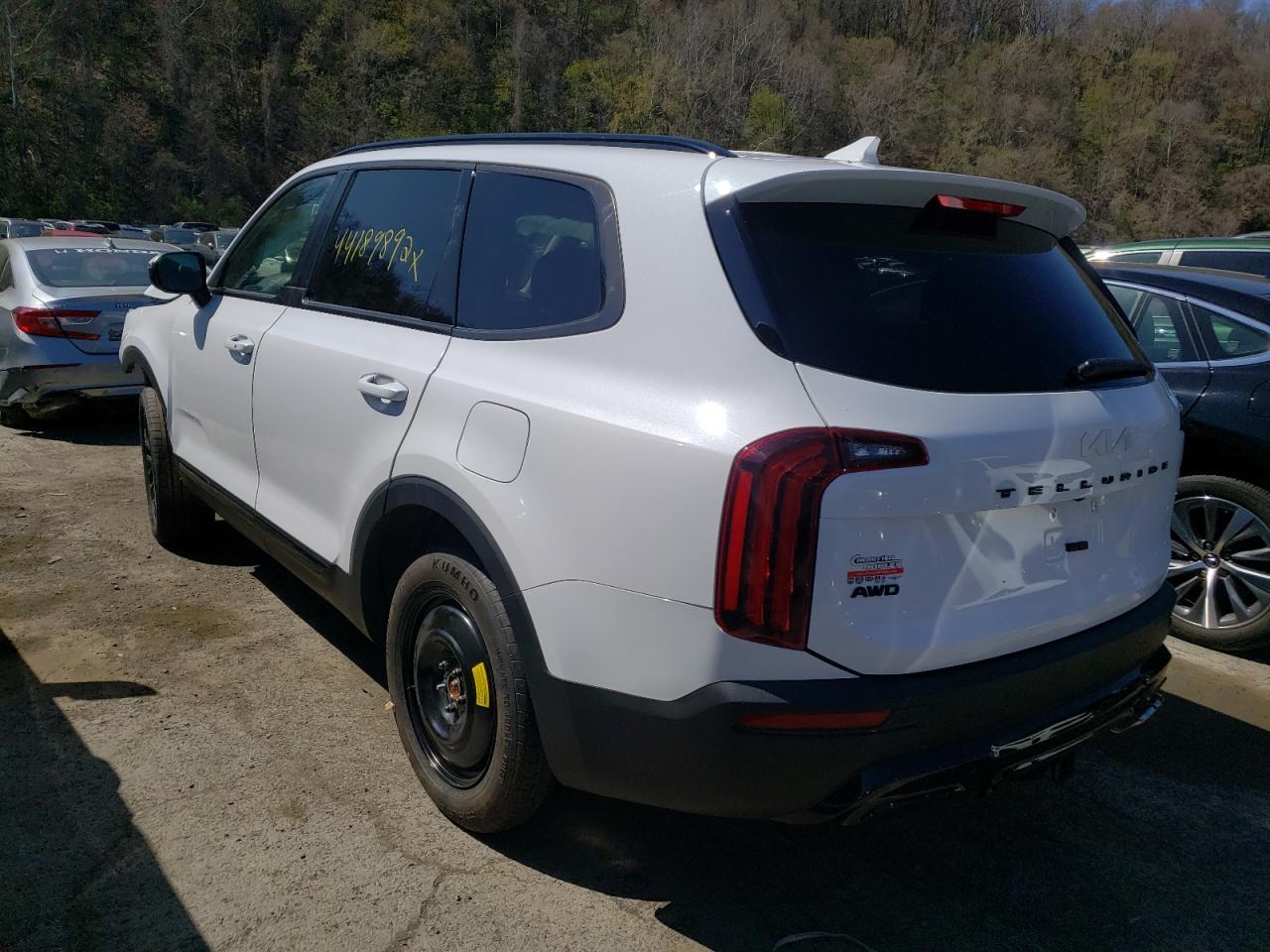 Photo 3 from auction – 2022 KIA TELLURIDE with VIN 5XYP3DHC2NG205915