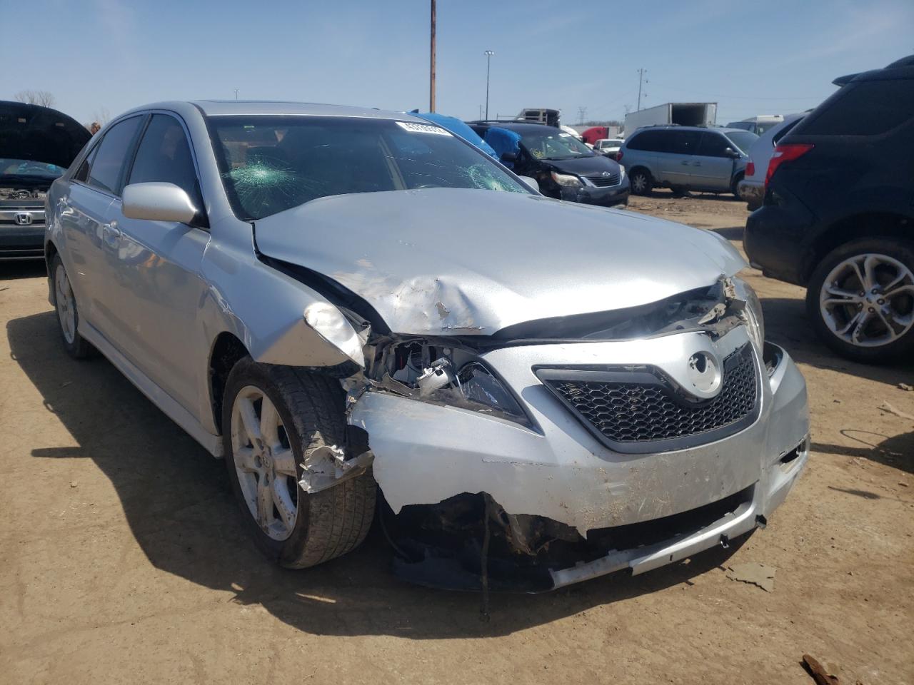 TOYOTA CAMRY CE 2007 with VIN 4T1BE46K37U683496 - Photo from auction