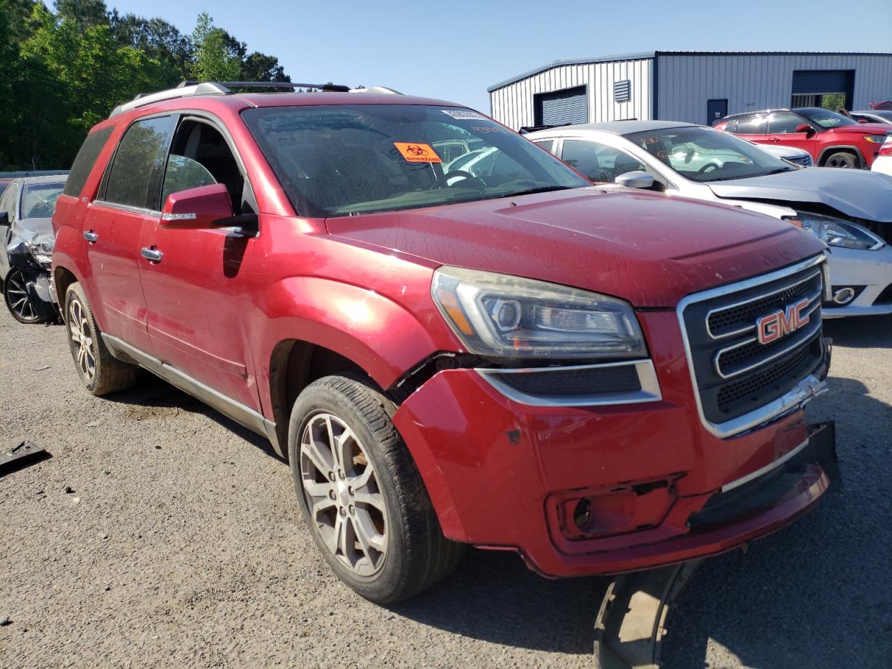 Photo 1 from auction – 2013 GMC ACADIA SLT with VIN 1GKKRSKD1DJ112658