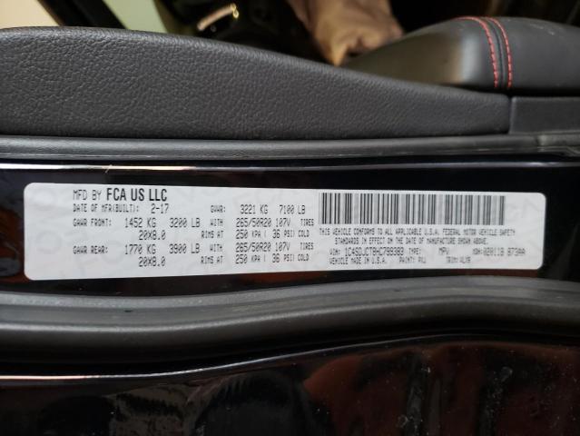 Photo 10 from auction – 2017 DODGE DURANGO R/ with VIN 1C4SDJCT8HC799383
