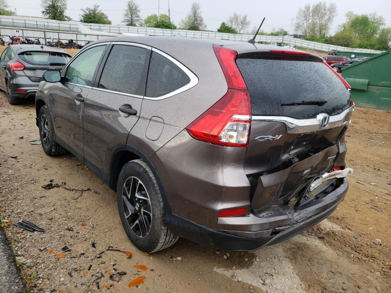 Photo 3 from auction – 2016 HONDA CR-V SE with VIN 5J6RM4H42GL134831