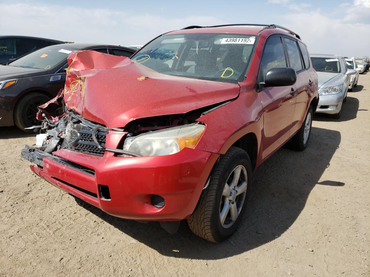 Фото 2 с аукциона – 2008 TOYOTA RAV4 с VIN JTMBD33VX85191009