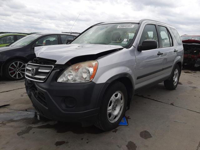Photo 2 from auction – 2005 HONDA CR-V LX with VIN JHLRD68585C013876