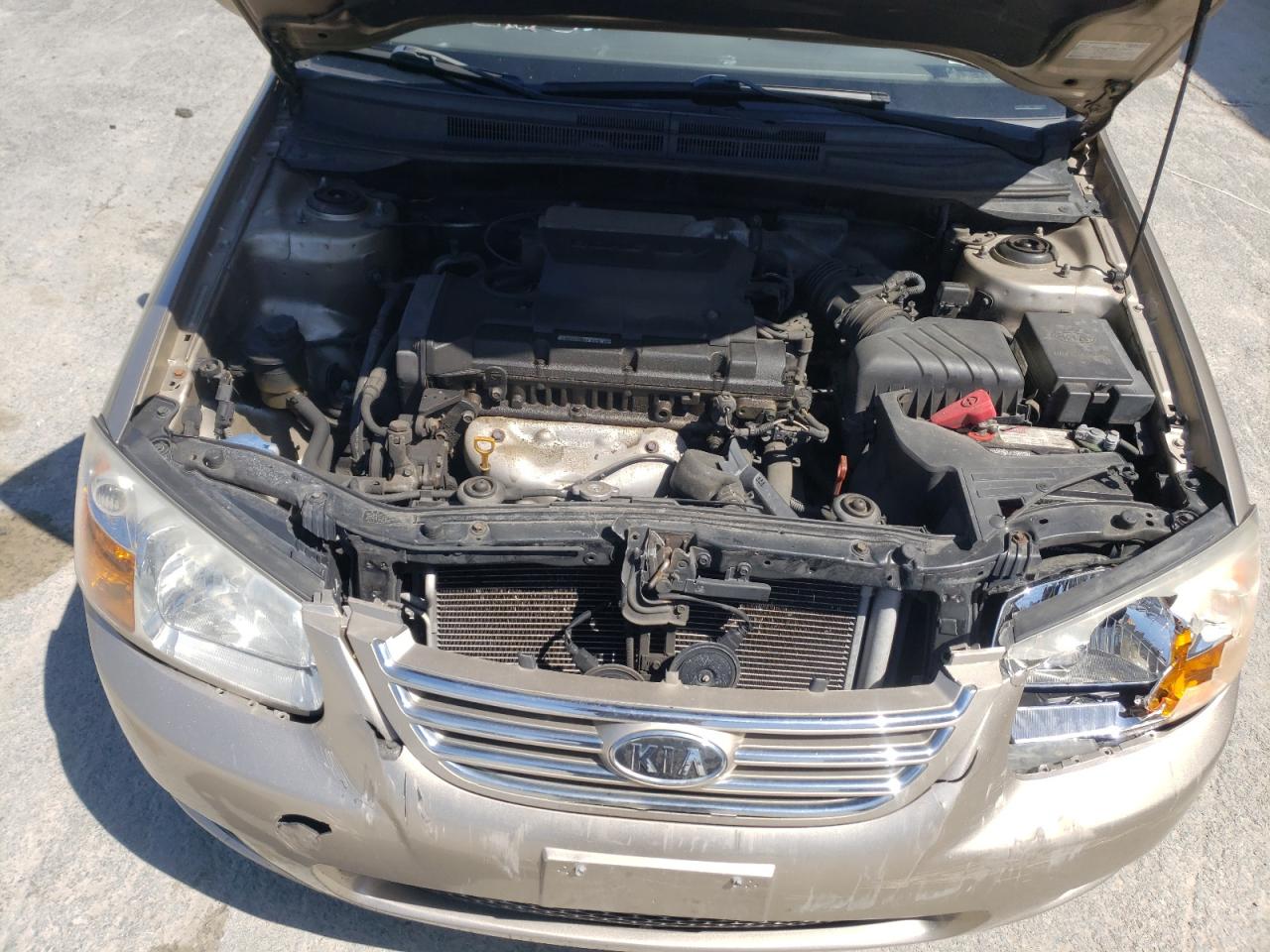 Photo 7 from auction – 2007 KIA SPECTRA EX with VIN KNAFE121775485237