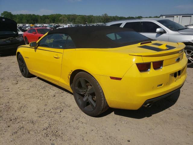 Photo 3 from auction – 2011 CHEVROLET CAMARO LT with VIN 2G1FB3DD1B9179671