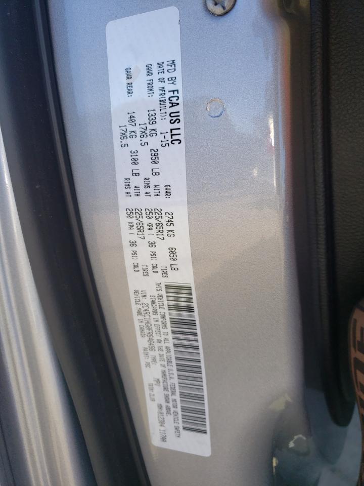 Photo 10 from auction – 2015 CHRYSLER TOWN & COU with VIN 2C4RC1HG0FR646496