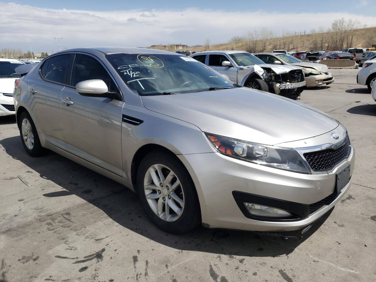KIA OPTIMA LX 2013 with VIN KNAGM4A78D5360709 - Photo from auction