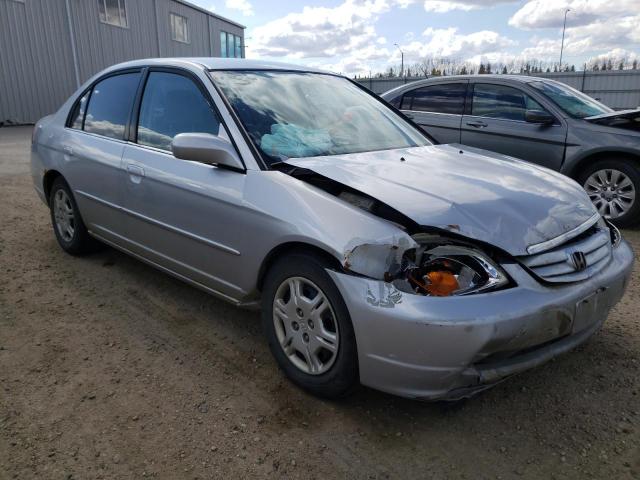Photo 1 from auction – 2001 HONDA CIVIC LX with VIN 2HGES16641H922366