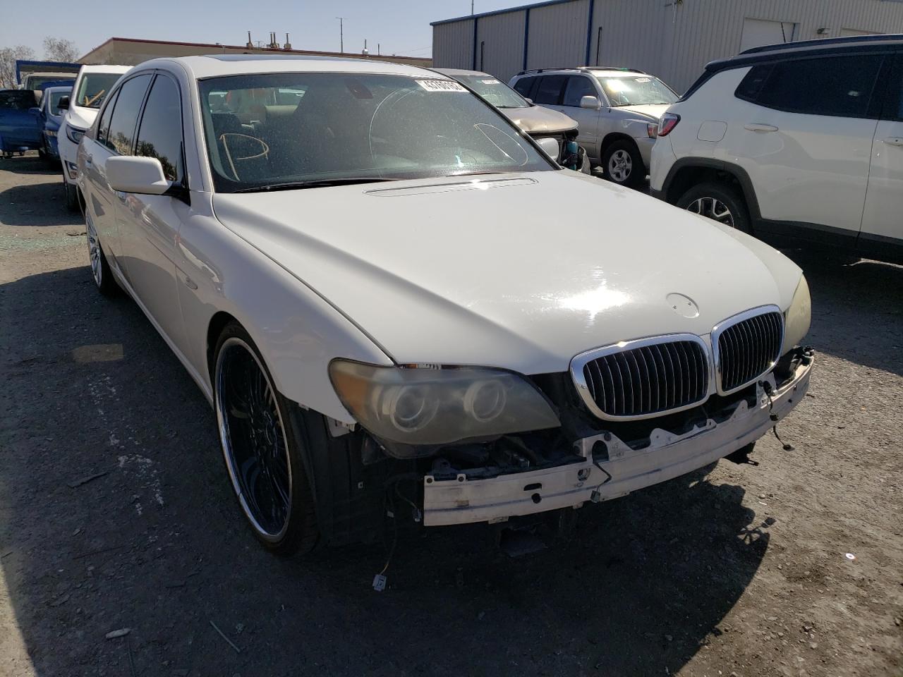 BMW 750 2007 with VIN WBAHN83517DT76894 - Photo from auction