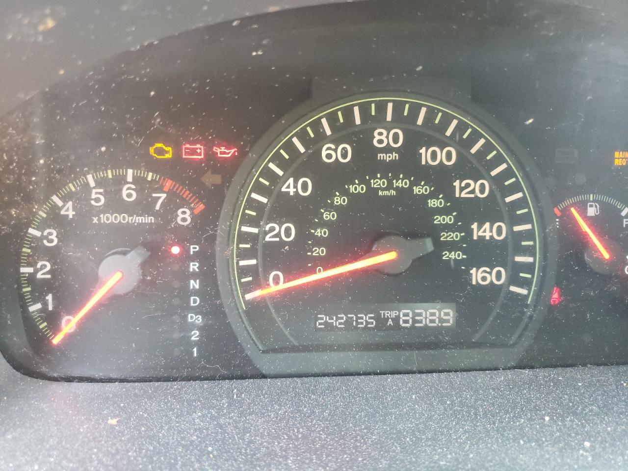 Photo 8 from auction – 2004 HONDA ACCORD EX with VIN 1HGCM66574A074640