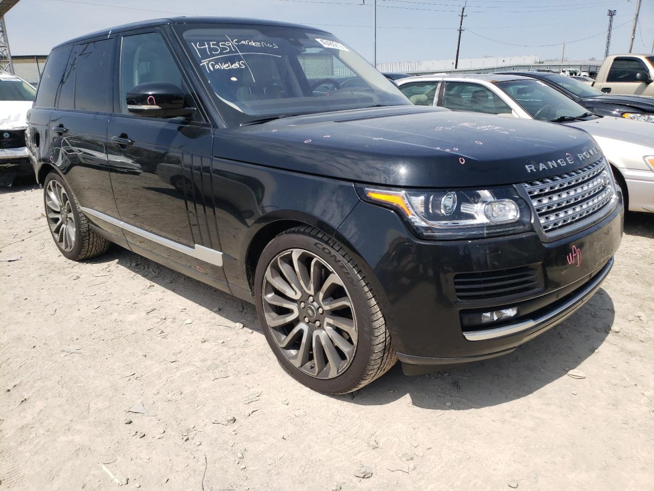 LAND ROVER RANGE ROVE 2016 with VIN SALGS2EF2GA244327 - Photo from auction