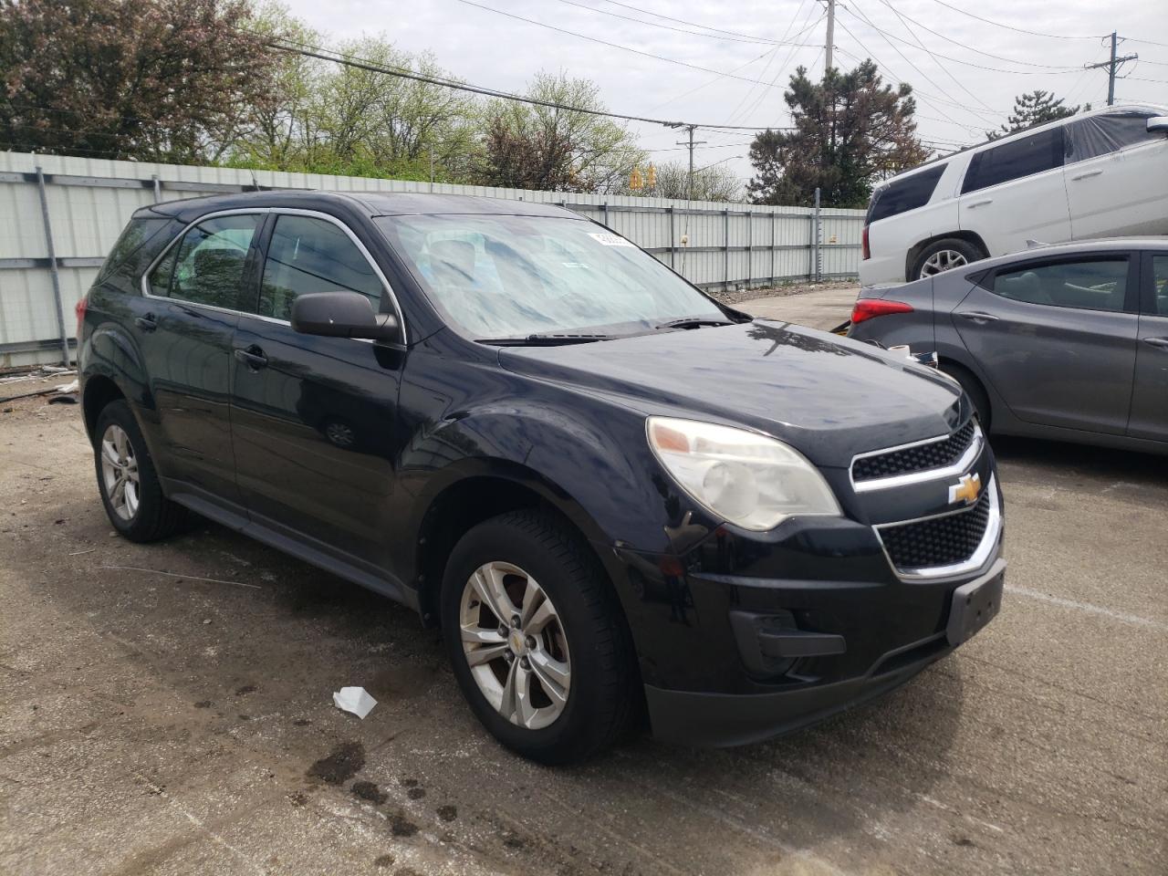 CHEVROLET EQUINOX LS 2010 with VIN 2CNALBEW1A6413361 - Photo from auction