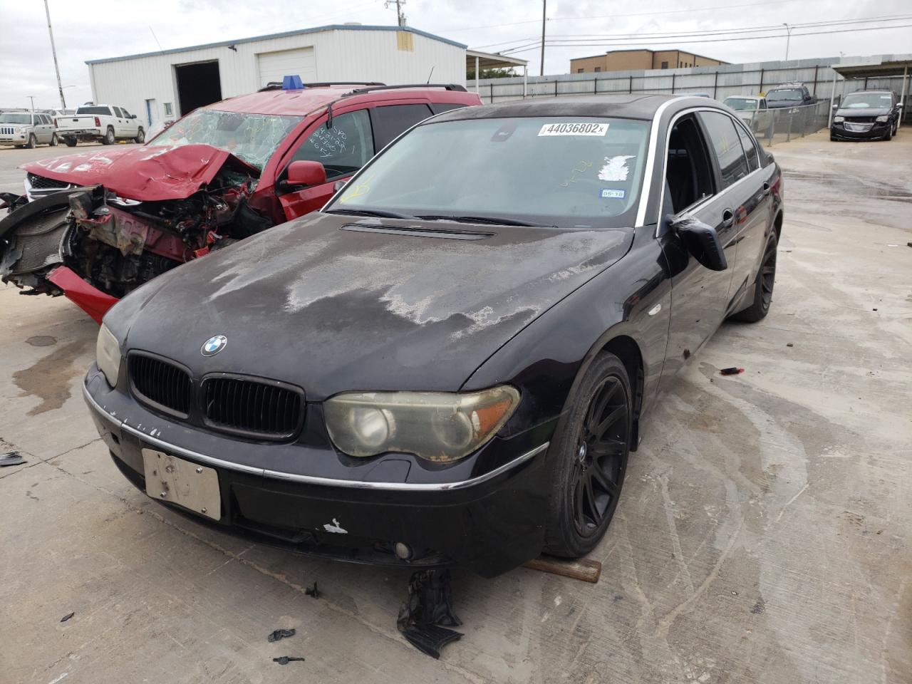 Photo 2 from auction – 2004 BMW 745 LI with VIN WBAGN63504DS54166