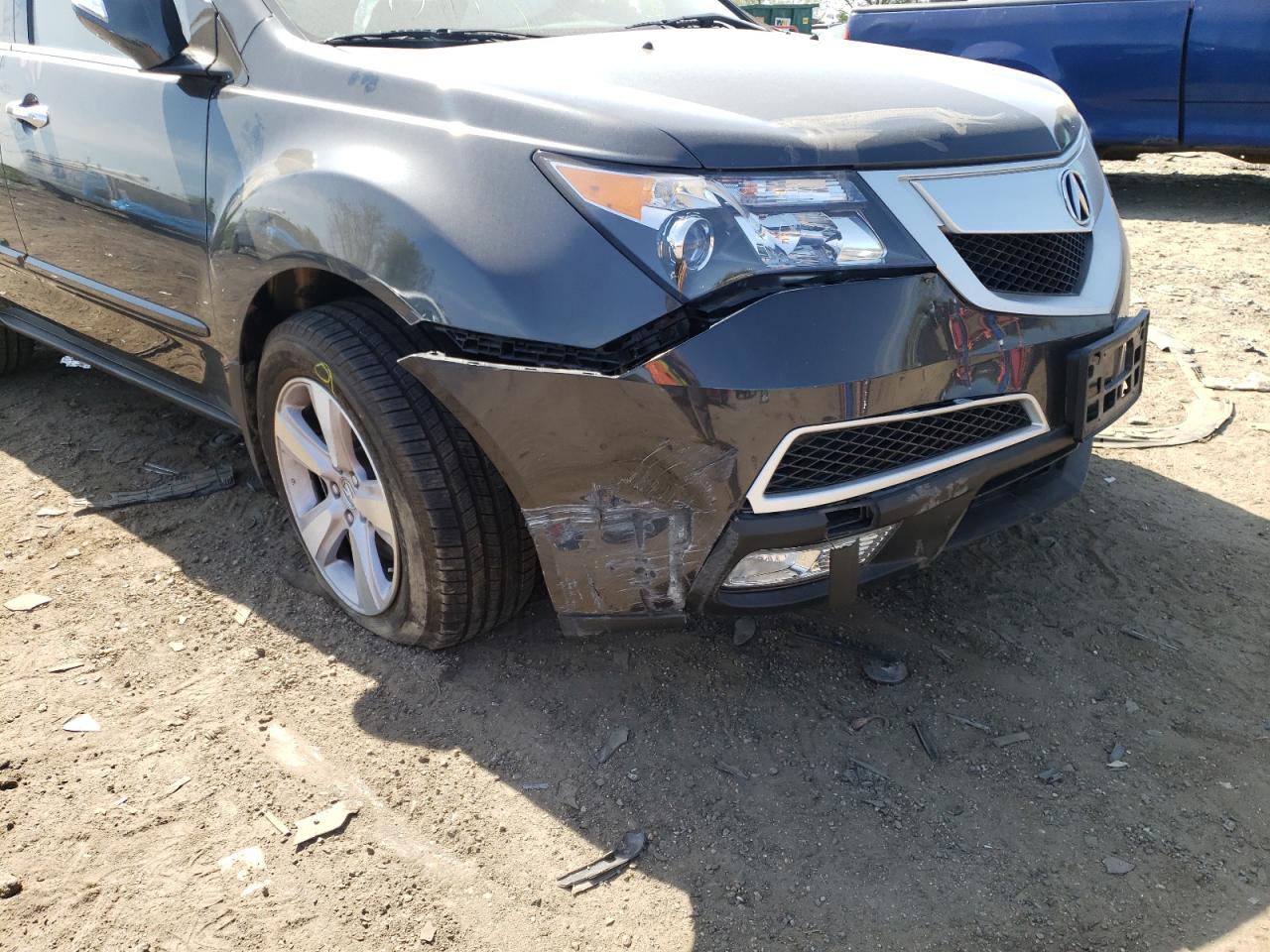 Photo 9 from auction – 2013 ACURA MDX TECHNO with VIN 2HNYD2H47DH524672