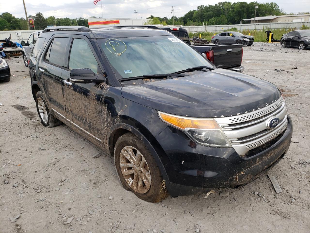 FORD EXPLORER X 2013 with VIN 1FM5K7D86DGB75788 - Photo from auction