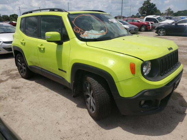 JEEP RENEGADE L 2017 with VIN ZACCJABB1HPF76278 - Photo from auction