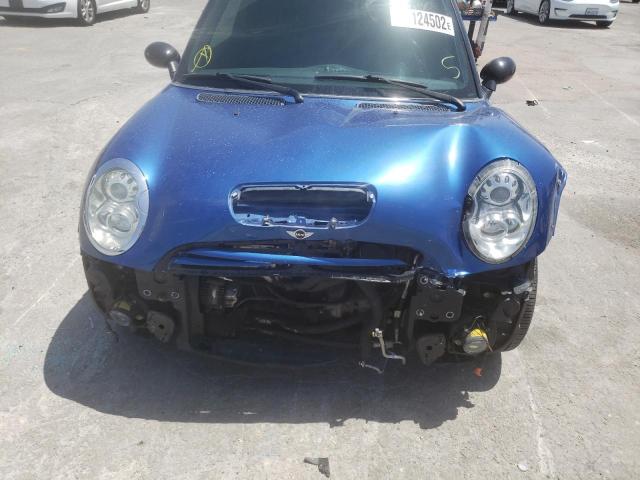 Photo 9 from auction – 2005 MINI COOPER S with VIN WMWRH33595TF83487
