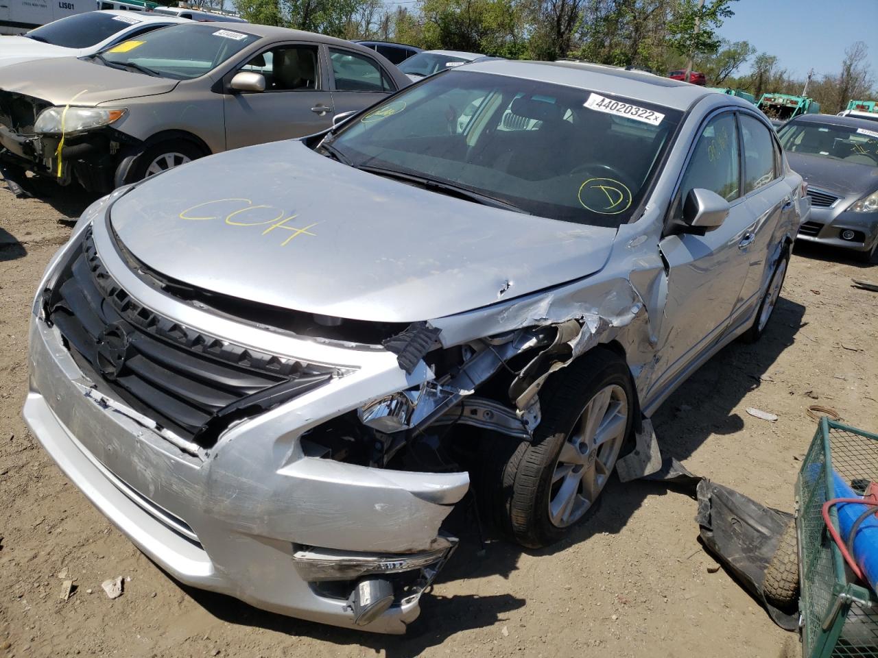 Photo 2 from auction – 2013 NISSAN ALTIMA 2.5 with VIN 1N4AL3AP0DC275886