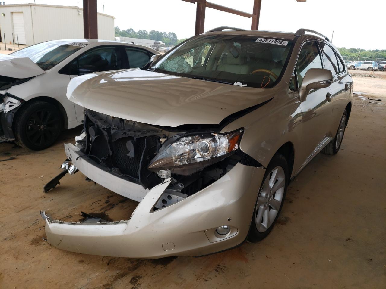 Photo 2 from auction – 2012 LEXUS RX 350 with VIN 2T2ZK1BA1CC086017