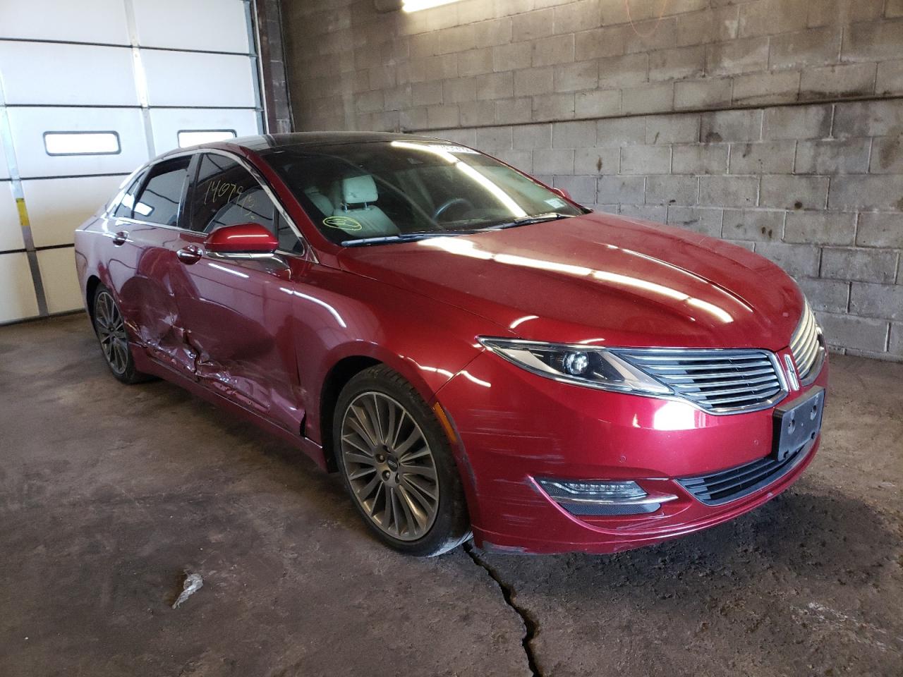 Photo 1 from auction – 2014 LINCOLN MKZ with VIN 3LN6L2JK1ER811886